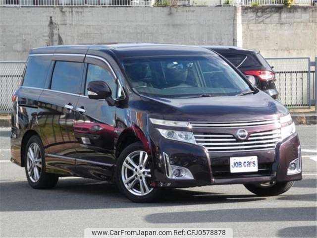 nissan elgrand 2012 -NISSAN--Elgrand TE52--TE52-033744---NISSAN--Elgrand TE52--TE52-033744- image 1