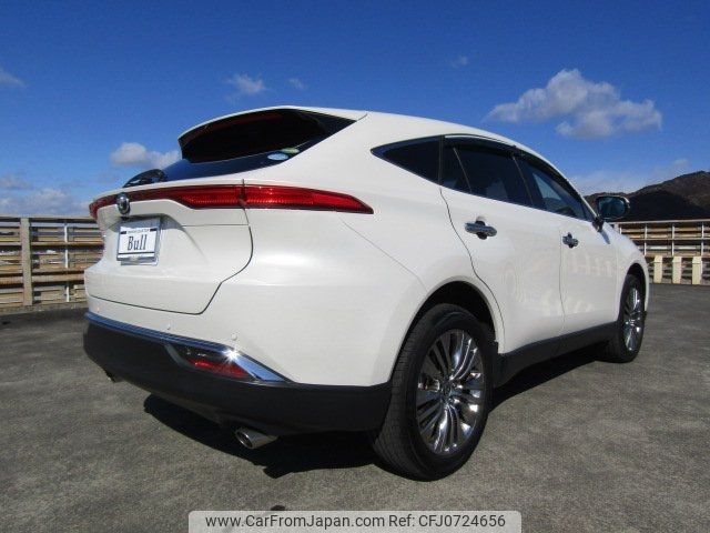 toyota harrier 2021 -TOYOTA 【静岡 330ﾇ5724】--Harrier MXUA80--0036445---TOYOTA 【静岡 330ﾇ5724】--Harrier MXUA80--0036445- image 2