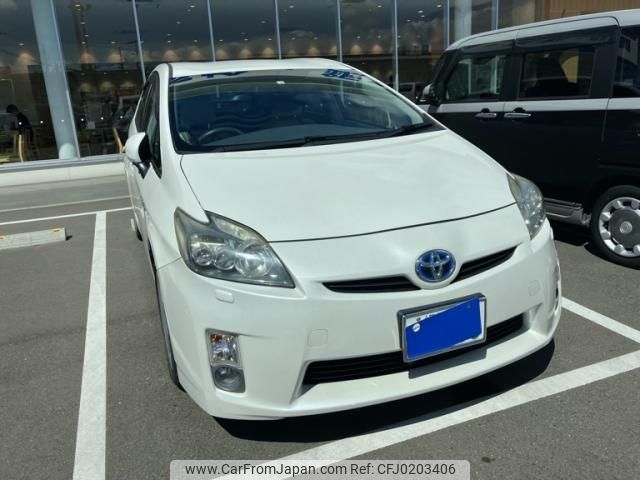 toyota prius 2010 -TOYOTA--Prius DAA-ZVW30--ZVW30-5165590---TOYOTA--Prius DAA-ZVW30--ZVW30-5165590- image 1