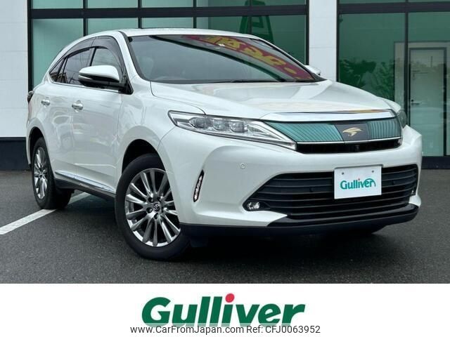 toyota harrier 2017 -TOYOTA--Harrier DBA-ZSU60W--ZSU60-0122056---TOYOTA--Harrier DBA-ZSU60W--ZSU60-0122056- image 1