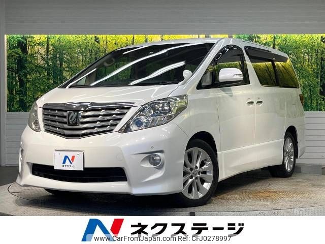 toyota alphard 2009 -TOYOTA--Alphard DBA-ANH20W--ANH20-8076658---TOYOTA--Alphard DBA-ANH20W--ANH20-8076658- image 1