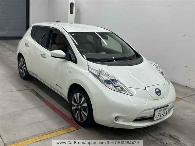 nissan leaf 2017 -NISSAN 【神戸 333フ7123】--Leaf AZE0-219758---NISSAN 【神戸 333フ7123】--Leaf AZE0-219758- image 1