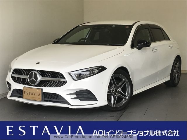 mercedes-benz a-class 2019 -MERCEDES-BENZ--Benz A Class 3DA-177012--WDD1770122J083137---MERCEDES-BENZ--Benz A Class 3DA-177012--WDD1770122J083137- image 1