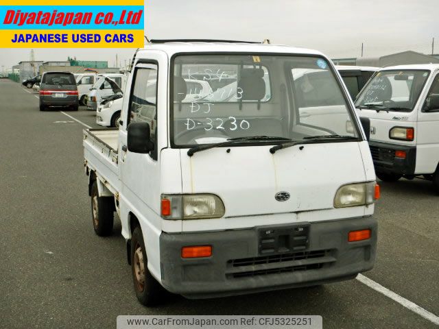 subaru sambar-truck 1993 No.12836 image 1