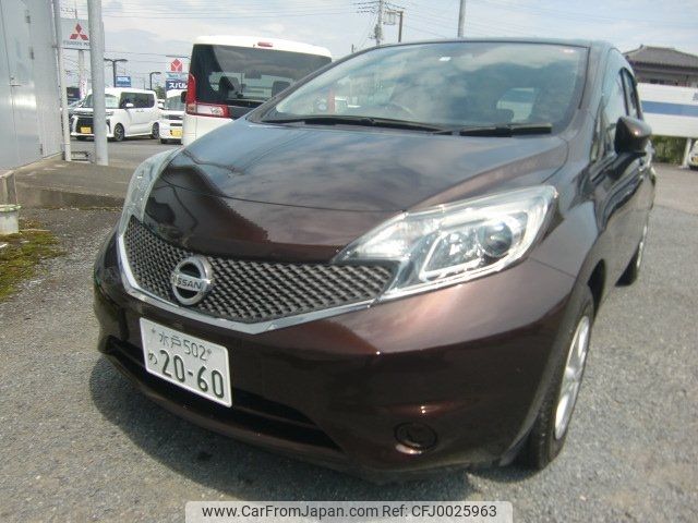 nissan note 2016 -NISSAN 【水戸 502ﾒ2060】--Note E12--448185---NISSAN 【水戸 502ﾒ2060】--Note E12--448185- image 1