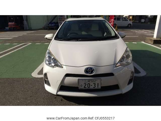 toyota aqua 2013 -TOYOTA 【三河 502ﾌ2031】--AQUA DAA-NHP10--NHP10-6204645---TOYOTA 【三河 502ﾌ2031】--AQUA DAA-NHP10--NHP10-6204645- image 2