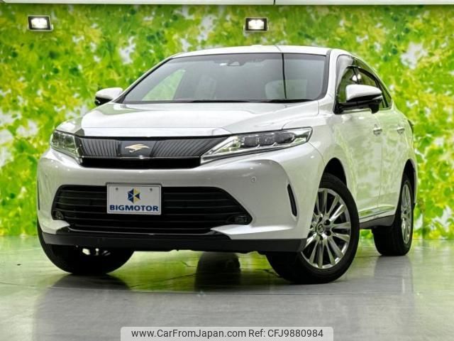 toyota harrier 2019 quick_quick_DBA-ZSU60W_ZSU60-0179987 image 1