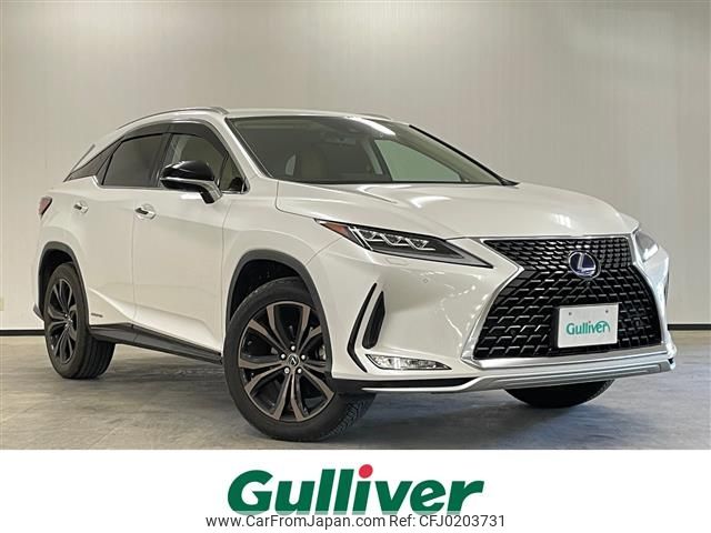 lexus rx 2021 -LEXUS--Lexus RX 6AA-GYL25W--GYL25-0025574---LEXUS--Lexus RX 6AA-GYL25W--GYL25-0025574- image 1