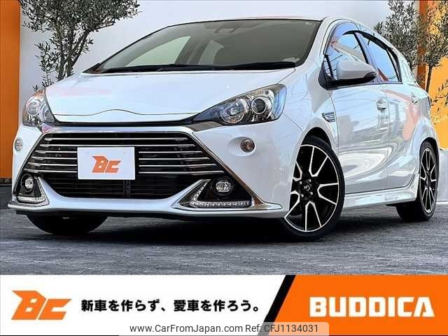 toyota aqua 2015 -TOYOTA--AQUA DAA-NHP10--NHP10-2494760---TOYOTA--AQUA DAA-NHP10--NHP10-2494760- image 1