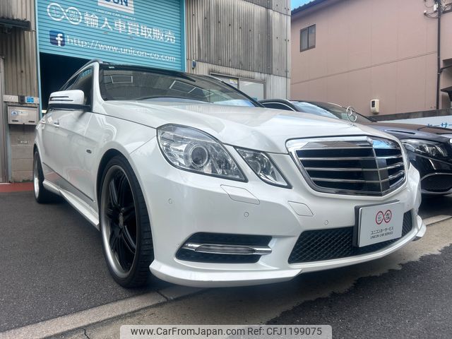 mercedes-benz e-class 2012 CARSENSOR_JP_AU6355126562 image 2