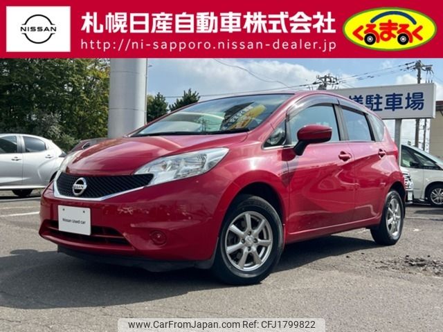 nissan note 2016 CFJ1799822 image 1