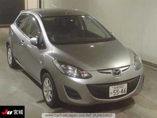 mazda demio 2012 -MAZDA 【宮城 502ﾒ5546】--Demio DEJFS--129364---MAZDA 【宮城 502ﾒ5546】--Demio DEJFS--129364- image 1