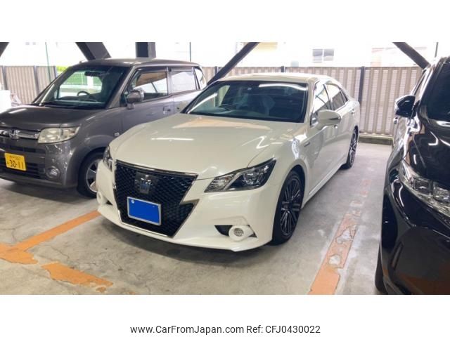 toyota crown 2015 -TOYOTA--Crown DAA-AWS210--AWS210-6093741---TOYOTA--Crown DAA-AWS210--AWS210-6093741- image 2