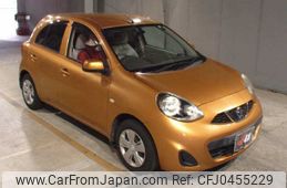 nissan march 2014 -NISSAN 【福岡 504ﾇ5415】--March K13-375154---NISSAN 【福岡 504ﾇ5415】--March K13-375154-