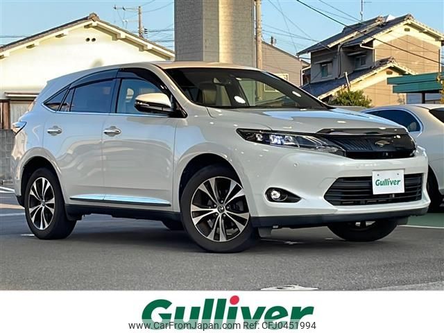 toyota harrier 2016 -TOYOTA--Harrier DBA-ZSU65W--ZSU65-0017592---TOYOTA--Harrier DBA-ZSU65W--ZSU65-0017592- image 1