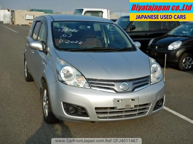 nissan note 2012 No.12366 image 1
