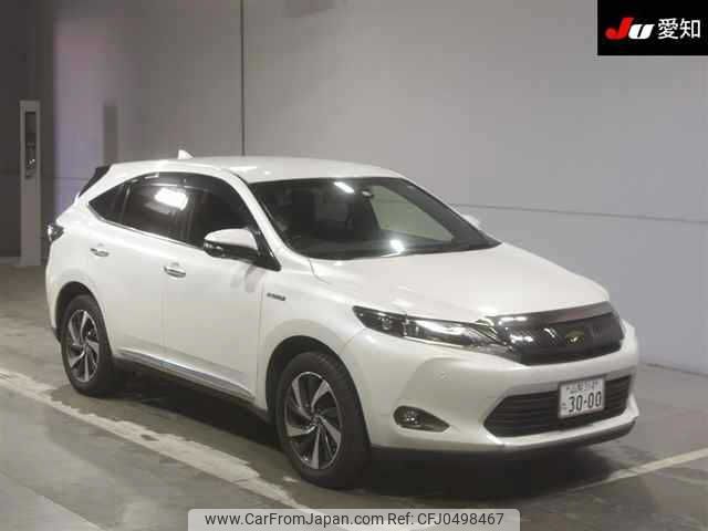 toyota harrier 2017 -TOYOTA 【山梨 314ﾀ3000】--Harrier AVU65W--0046116---TOYOTA 【山梨 314ﾀ3000】--Harrier AVU65W--0046116- image 1