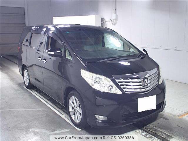 toyota alphard 2010 -TOYOTA 【京都 330ﾉ1729】--Alphard GGH20W-8038092---TOYOTA 【京都 330ﾉ1729】--Alphard GGH20W-8038092- image 1