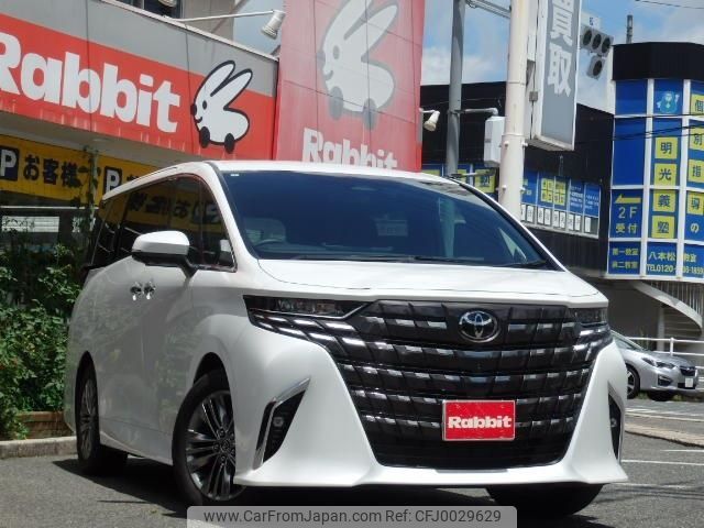 toyota alphard 2023 -TOYOTA--Alphard 3BA-AGH40W--AGH40-0002385---TOYOTA--Alphard 3BA-AGH40W--AGH40-0002385- image 1