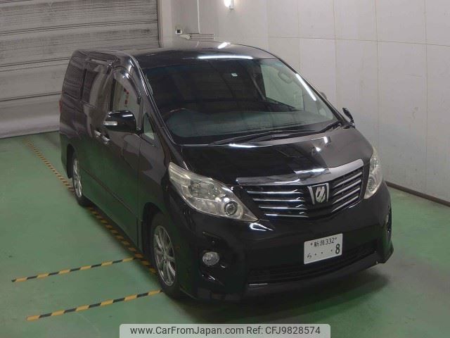 toyota alphard 2009 -TOYOTA 【新潟 332ﾗ8】--Alphard GGH25W--8010603---TOYOTA 【新潟 332ﾗ8】--Alphard GGH25W--8010603- image 1