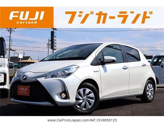 toyota vitz 2019 -TOYOTA--Vitz DAA-NHP130--NHP130-4010744---TOYOTA--Vitz DAA-NHP130--NHP130-4010744- image 1