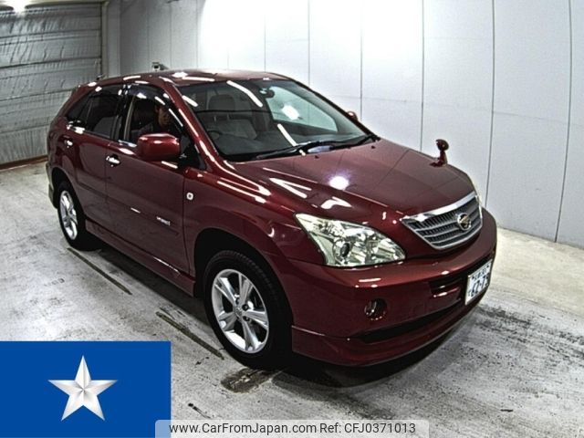 toyota harrier 2009 -TOYOTA 【京都 301て6279】--Harrier MHU38W--MHU38-2073626---TOYOTA 【京都 301て6279】--Harrier MHU38W--MHU38-2073626- image 1