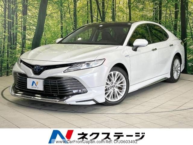 toyota camry 2017 -TOYOTA--Camry DAA-AXVH70--AXVH70-1014390---TOYOTA--Camry DAA-AXVH70--AXVH70-1014390- image 1