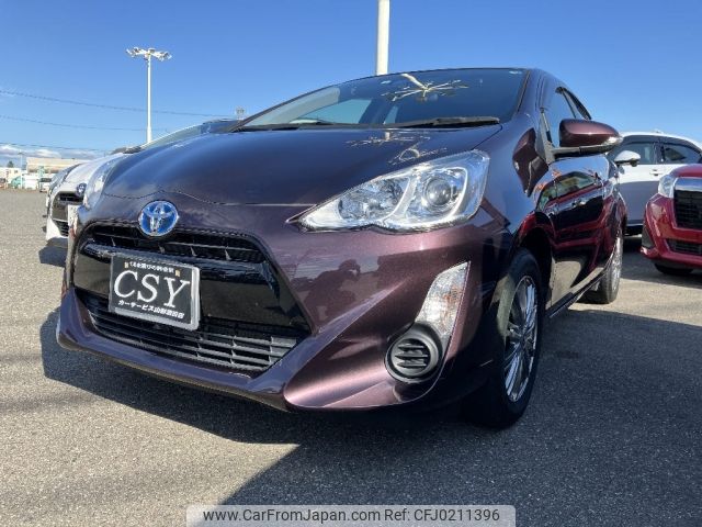 toyota aqua 2016 -TOYOTA--AQUA DAA-NHP10--NHP10-2526398---TOYOTA--AQUA DAA-NHP10--NHP10-2526398- image 1