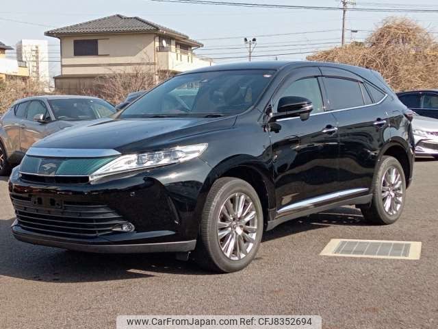 toyota harrier 2018 -TOYOTA--Harrier DBA-ZSU65W--ZSU65W-0031485---TOYOTA--Harrier DBA-ZSU65W--ZSU65W-0031485- image 1