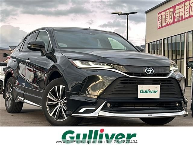 toyota harrier 2022 CFJ1870404 image 1