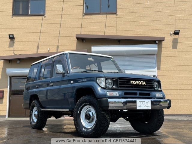 toyota land-cruiser-prado 1994 -TOYOTA--Land Cruiser Prado KZJ78W--0027448---TOYOTA--Land Cruiser Prado KZJ78W--0027448- image 1