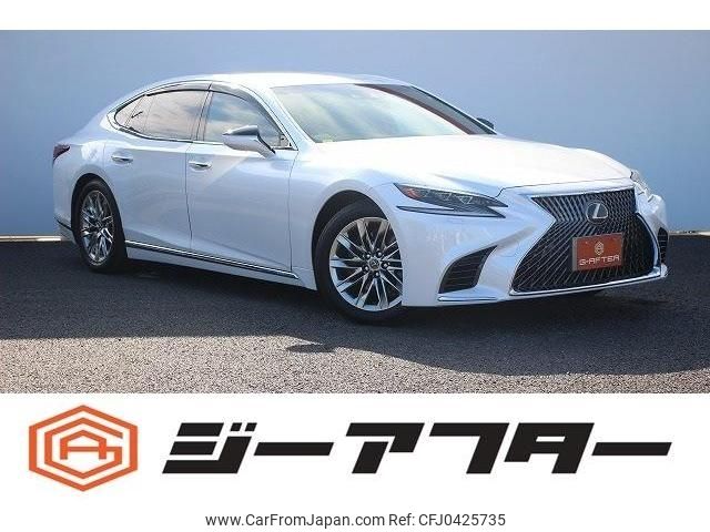 lexus ls 2018 -LEXUS--Lexus LS DBA-VXFA50--VXFA50-6002575---LEXUS--Lexus LS DBA-VXFA50--VXFA50-6002575- image 1