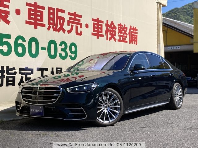 mercedes-benz s-class 2021 -MERCEDES-BENZ--Benz S Class 5AA-223063--W1K2230632A063881---MERCEDES-BENZ--Benz S Class 5AA-223063--W1K2230632A063881- image 1