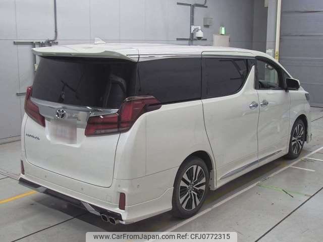 toyota alphard 2021 -TOYOTA--Alphard 3BA-AGH30W--AGH30-0368596---TOYOTA--Alphard 3BA-AGH30W--AGH30-0368596- image 2