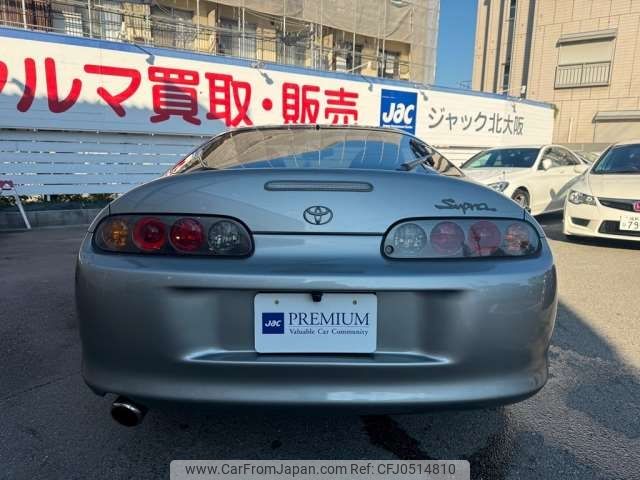 toyota supra 2002 -TOYOTA 【大阪 302ﾒ 600】--Supra GF-JZA80--JZA80-1005657---TOYOTA 【大阪 302ﾒ 600】--Supra GF-JZA80--JZA80-1005657- image 2