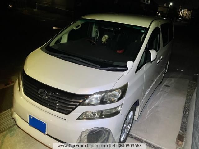 toyota vellfire 2011 -TOYOTA--Vellfire DBA-ANH20W--ANH20-8172398---TOYOTA--Vellfire DBA-ANH20W--ANH20-8172398- image 2