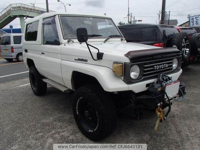 toyota land-cruiser 1996 -TOYOTA--Land Cruiser KB-HZJ73V--HZJ73-0006174---TOYOTA--Land Cruiser KB-HZJ73V--HZJ73-0006174- image 2