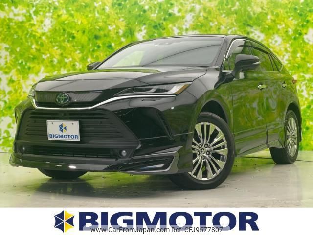 toyota harrier-hybrid 2021 quick_quick_6AA-AXUH80_AXUH80-0022504 image 1