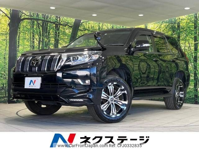 toyota land-cruiser-prado 2019 -TOYOTA--Land Cruiser Prado CBA-TRJ150W--TRJ150-0107615---TOYOTA--Land Cruiser Prado CBA-TRJ150W--TRJ150-0107615- image 1