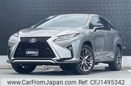 lexus rx 2016 CFJ1495342