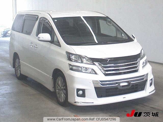 toyota vellfire 2012 -TOYOTA--Vellfire ANH20W--8246213---TOYOTA--Vellfire ANH20W--8246213- image 1