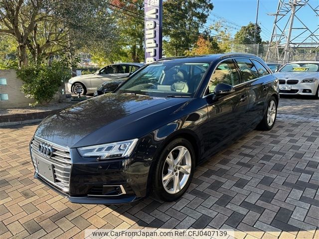 audi a4 2018 -AUDI--Audi A4 DBA-8WCVK--WAUZZZF44JA154926---AUDI--Audi A4 DBA-8WCVK--WAUZZZF44JA154926- image 1