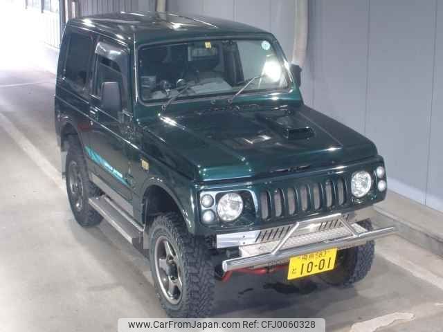 suzuki jimny 1997 -SUZUKI 【飛鳥 583ﾄ1001】--Jimny JA22W--155245---SUZUKI 【飛鳥 583ﾄ1001】--Jimny JA22W--155245- image 1