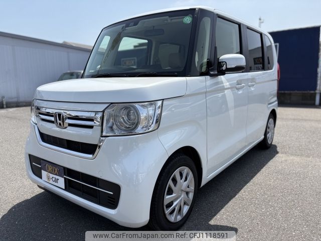 honda n-box 2021 -HONDA--N BOX 6BA-JF3--JF3-5057618---HONDA--N BOX 6BA-JF3--JF3-5057618- image 1