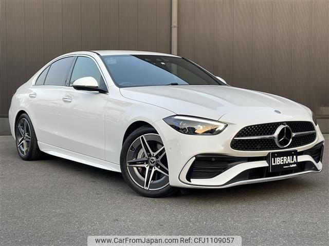 mercedes-benz c-class 2022 -MERCEDES-BENZ--Benz C Class 3CA-206004C--W1K2060042R038544---MERCEDES-BENZ--Benz C Class 3CA-206004C--W1K2060042R038544- image 1
