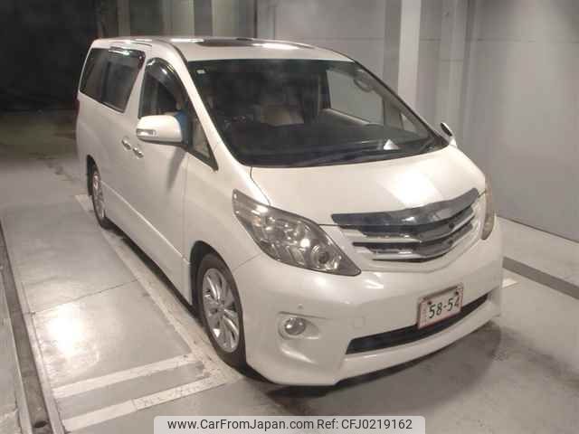 toyota alphard 2009 -TOYOTA--Alphard ANH20W-8092461---TOYOTA--Alphard ANH20W-8092461- image 1