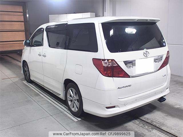 toyota alphard 2011 -TOYOTA 【京都 302ﾎ6637】--Alphard GGH20W-8047433---TOYOTA 【京都 302ﾎ6637】--Alphard GGH20W-8047433- image 2