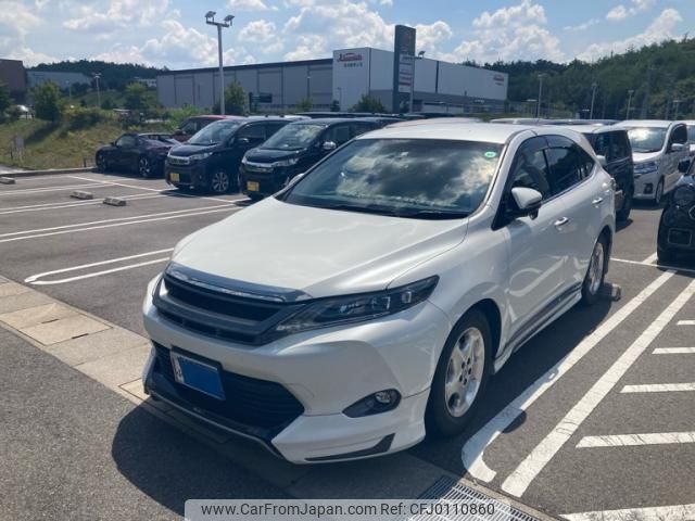 toyota harrier 2014 -TOYOTA--Harrier DBA-ZSU65W--ZSU65-0003217---TOYOTA--Harrier DBA-ZSU65W--ZSU65-0003217- image 1