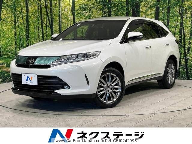 toyota harrier 2018 -TOYOTA--Harrier DBA-ZSU65W--ZSU65-0030265---TOYOTA--Harrier DBA-ZSU65W--ZSU65-0030265- image 1