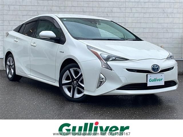 toyota prius 2016 -TOYOTA--Prius DAA-ZVW55--ZVW55-8023717---TOYOTA--Prius DAA-ZVW55--ZVW55-8023717- image 1
